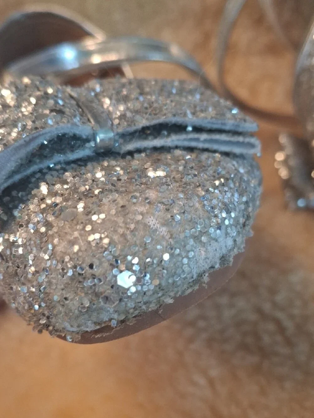 Abaowedding shiny silver
